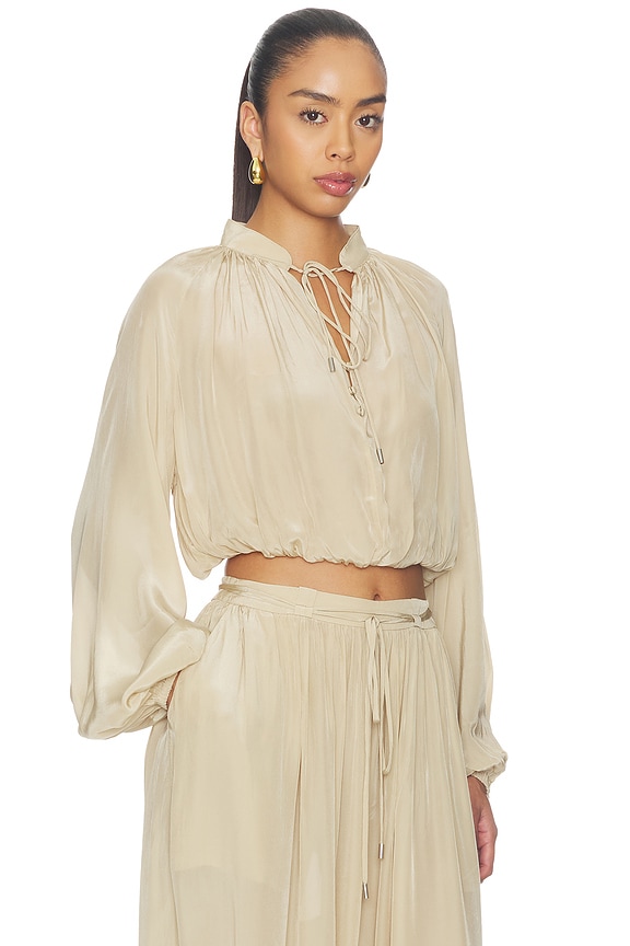 view 2 of 4 Nerea Top in Tan