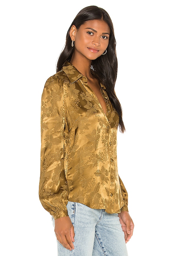 view 2 of 5 Jacinta Top in Olive Green