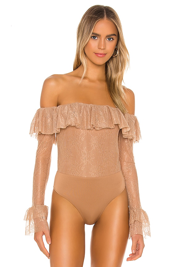 view 2 of 6 Paloma Bodysuit in Nude
