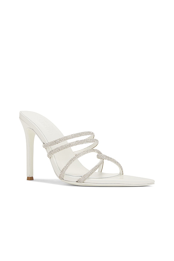 view 2 of 5 CRYSTAL ミュール in White