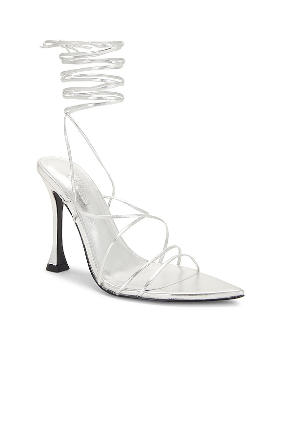 view 2 of 5 TACÓN JOLIE in Metallic Silver