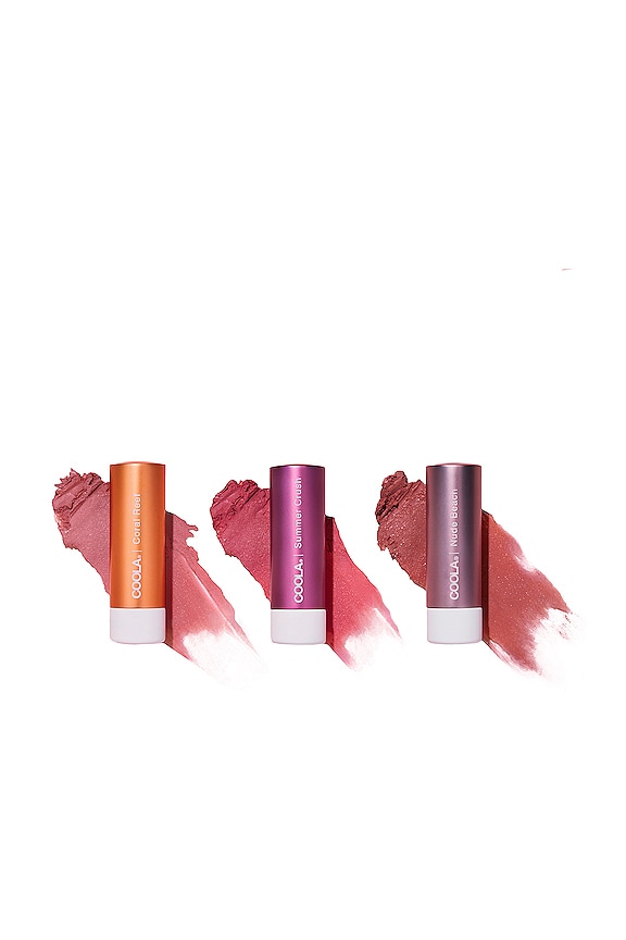 view 2 of 3 TRÍO PARA LOS LABIOS CON PROTECCIÓN SOLAR MINERAL LIPLUX in 