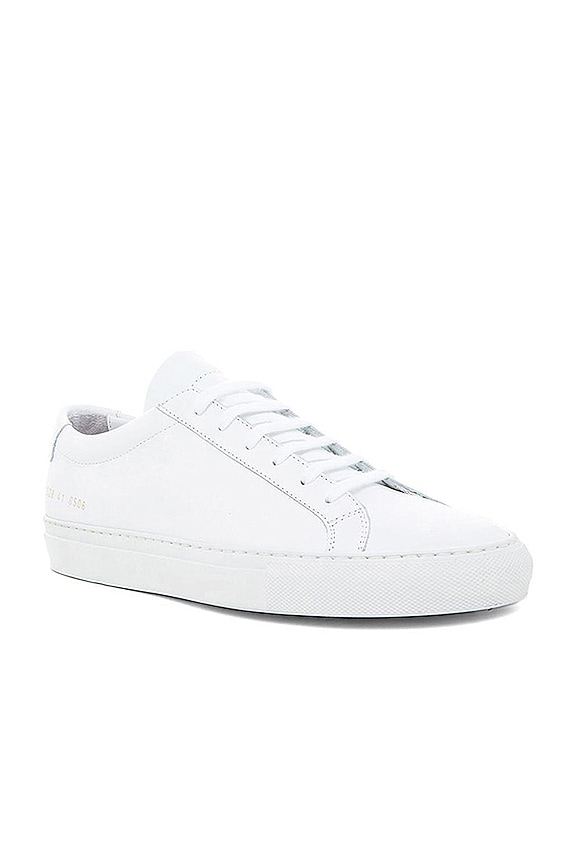 view 2 of 4 Original Leather Achilles Low in White