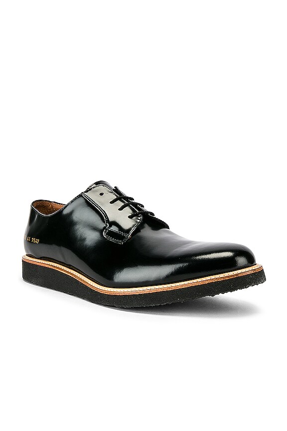 view 2 of 4 BRILLO LEATHER DERBY in Black