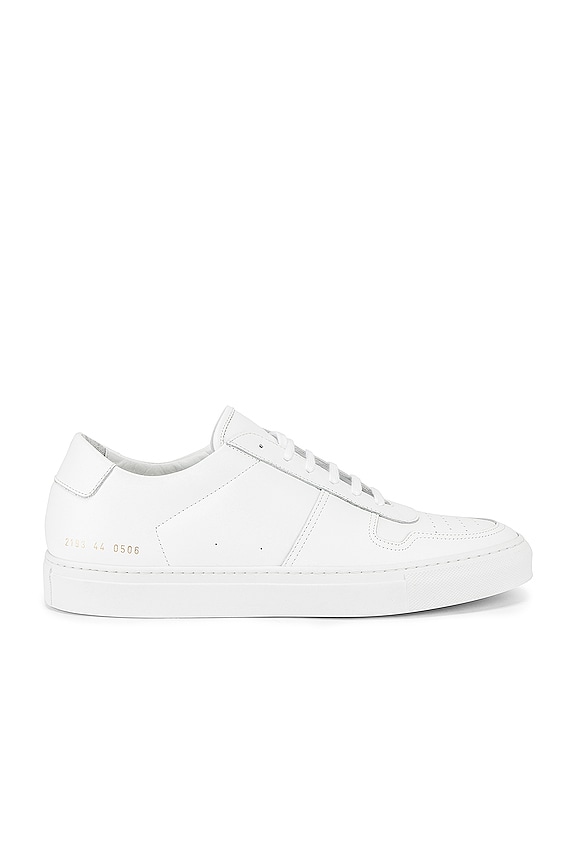 Common Projects Leather BBall Low in White | REVOLVE
