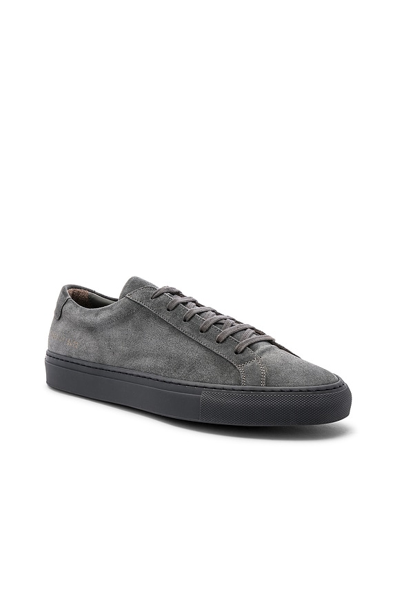 view 1 of 6 Original Suede Achilles Low in Dark Grey