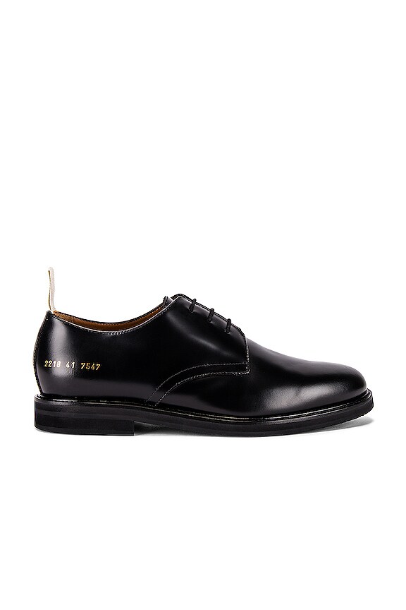 Common Projects Standard Derby in Black | REVOLVE