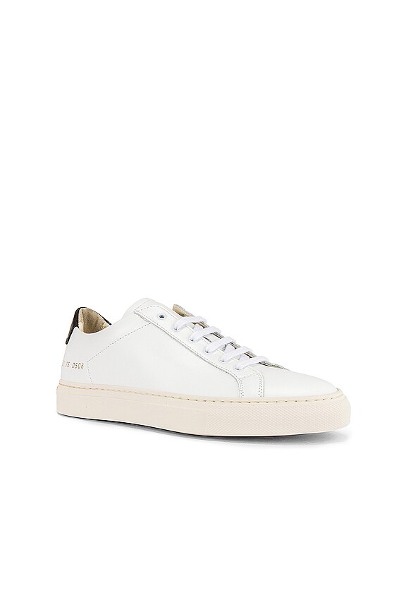 view 2 of 6 Retro Low Sneaker in White & Black