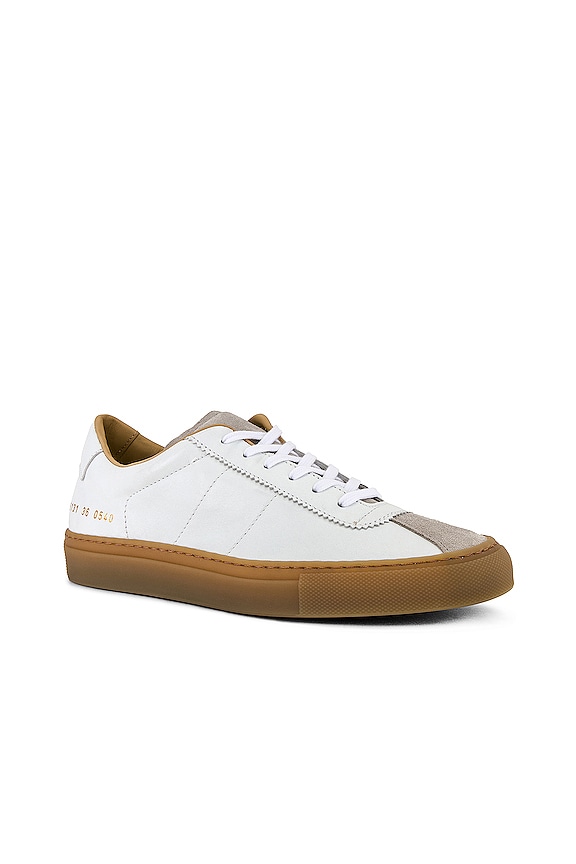 view 2 of 6 SNEAKERS COURT CLASSIC in White & Taupe