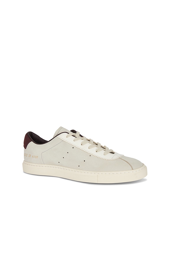 view 2 of 6 ZAPATILLA DEPORTIVA TENNIS 24 in Off White & Burgundy
