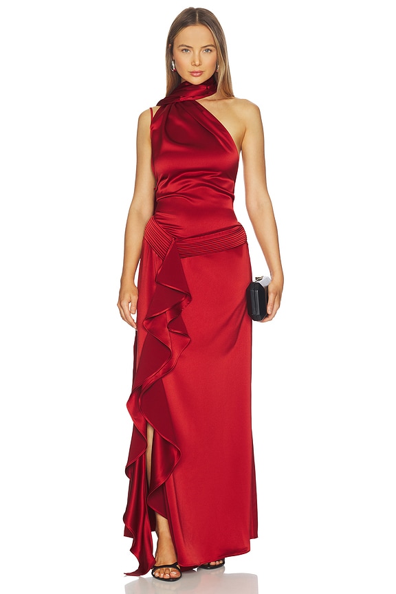 view 1 of 4 La Sandunguera in Red Velvet