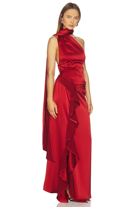 view 2 of 4 La Sandunguera in Red Velvet