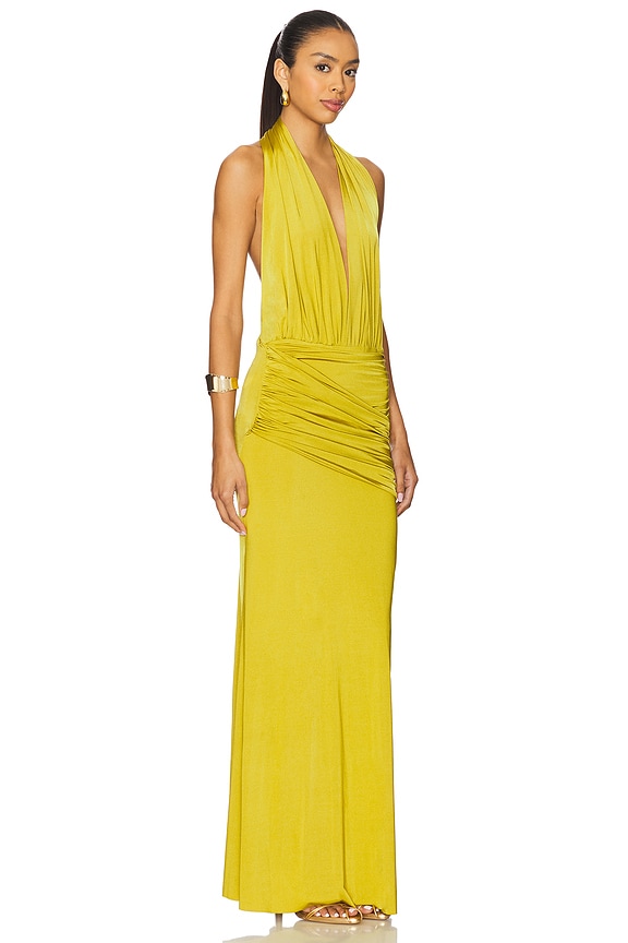 view 2 of 3 La Dona Dress in Olive