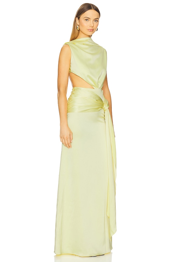 view 2 of 4 VESTIDO LA SABIA in Lime