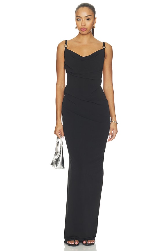 view 2 of 3 Logo Dress in Black