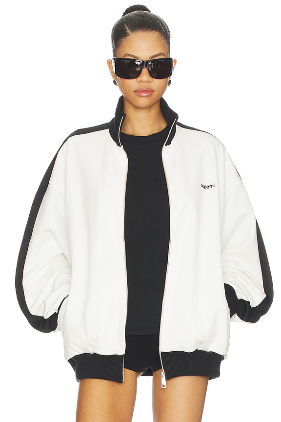 view 2 of 6 BLOUSON OVERSIZED in White