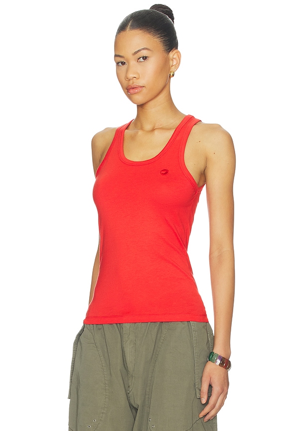 view 2 of 5 Lightweight Logo Tank Top in Red