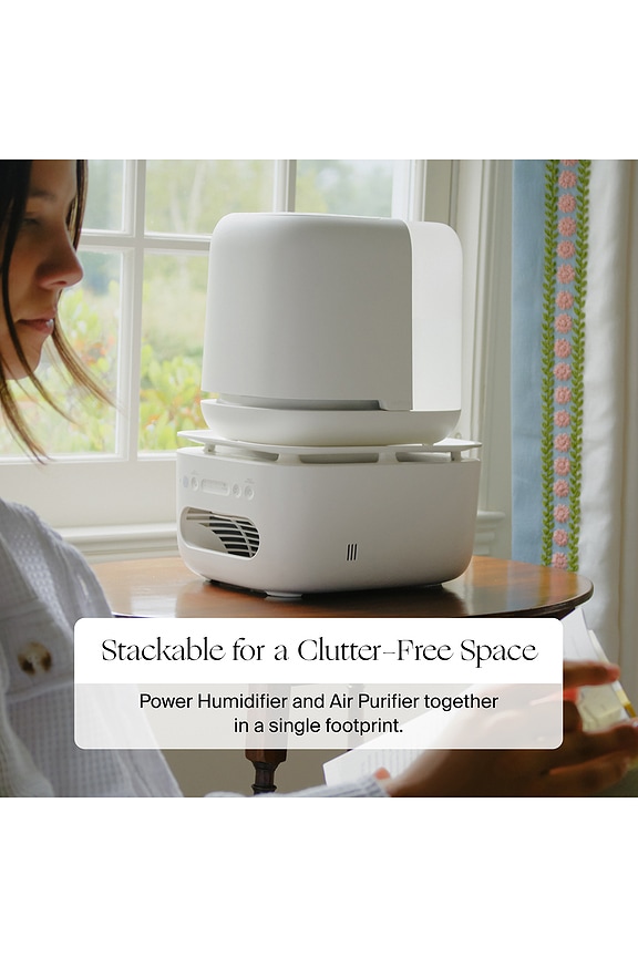 view 2 of 11 Air Purifier in Cream