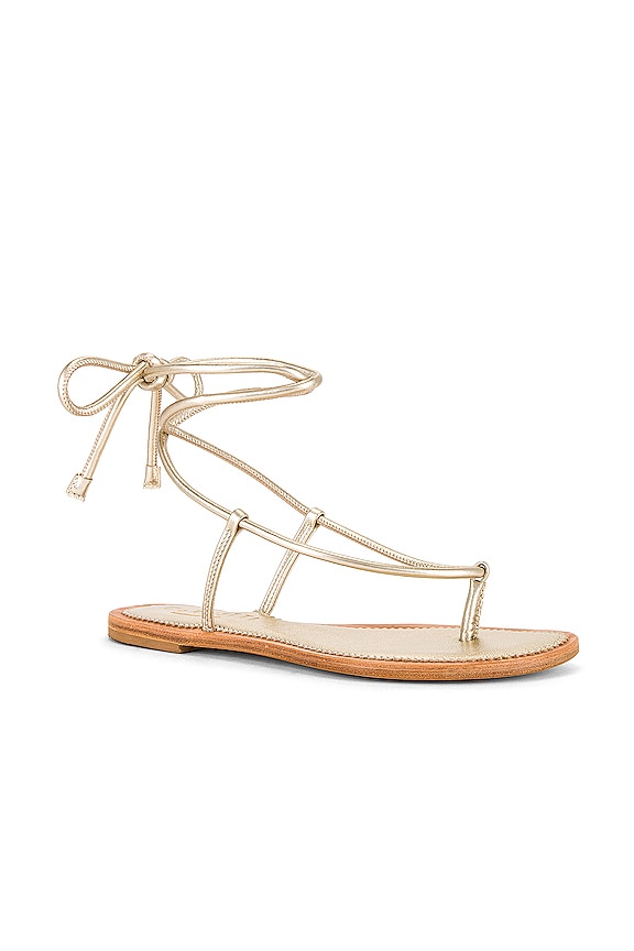 view 2 of 5 SANDALES FREYA in Gold Metallic