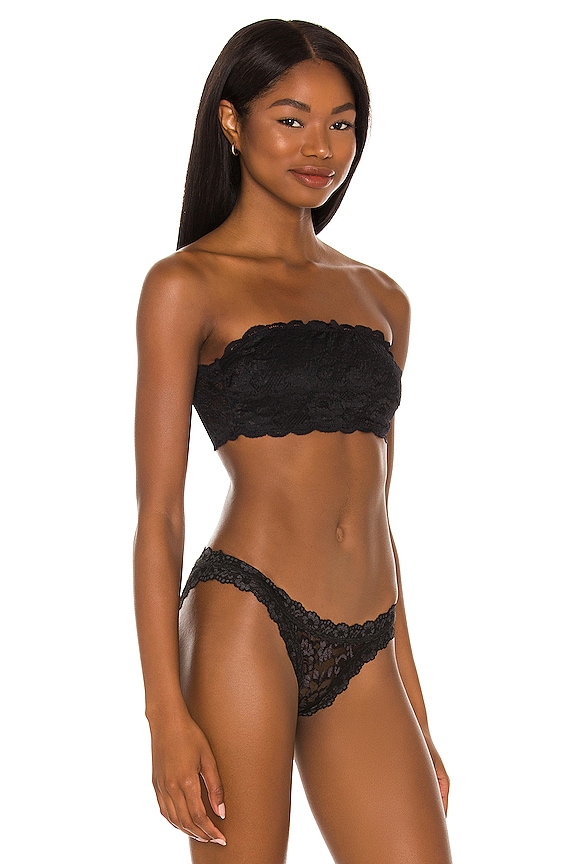 view 2 of 4 Flirtie Bandeau Bra in Black