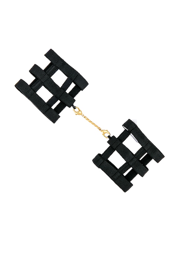 view 2 of 2 MENOTTES DENTELLE TIE ME DOWN in Black