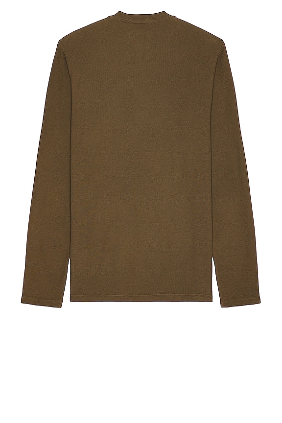 view 2 of 5 The Hendrix Henley in Olive
