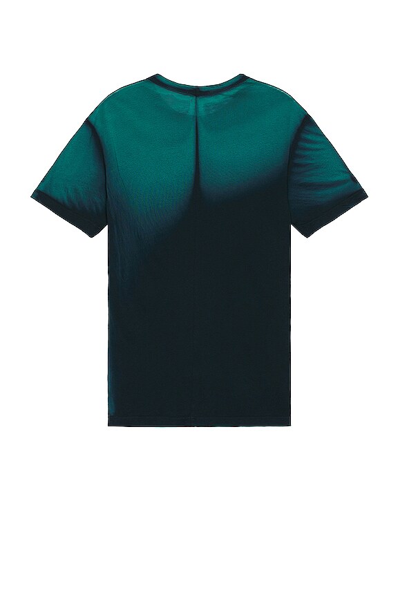 view 2 of 3 the Prince Tee in Teal Blue Cast