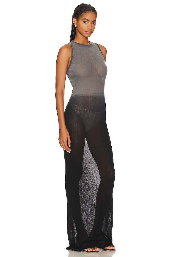 view 2 of 3 the Rio Maxi Dress in Black Cast