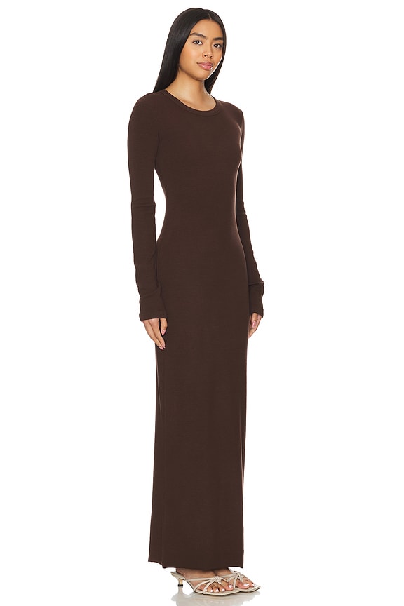 view 2 of 3 VESTIDO VERONA in Chocolate