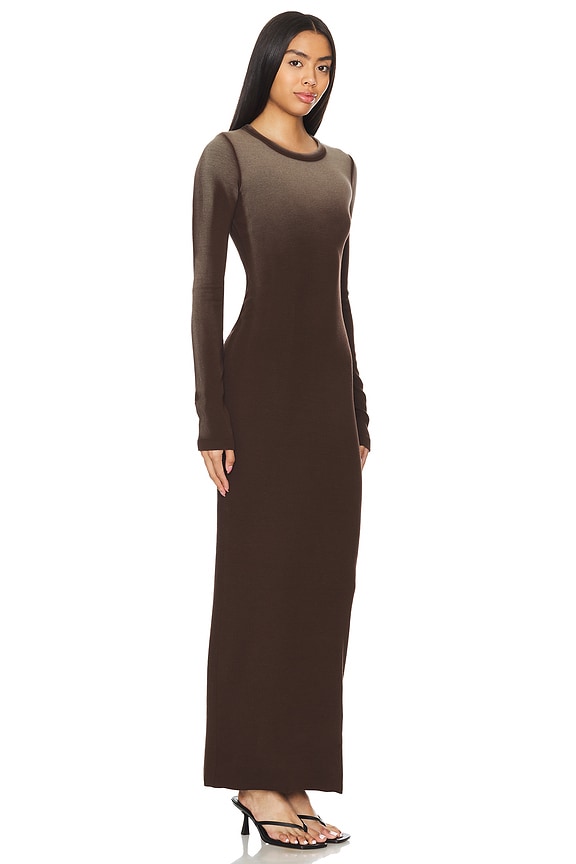 view 2 of 3 VESTIDO VERONA in Chocolate Cast