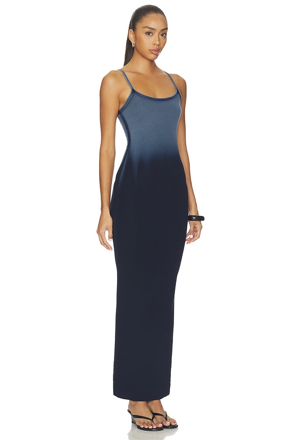 view 2 of 3 x REVOLVE The Verona Spaghetti Maxi Dress in Navy Cast