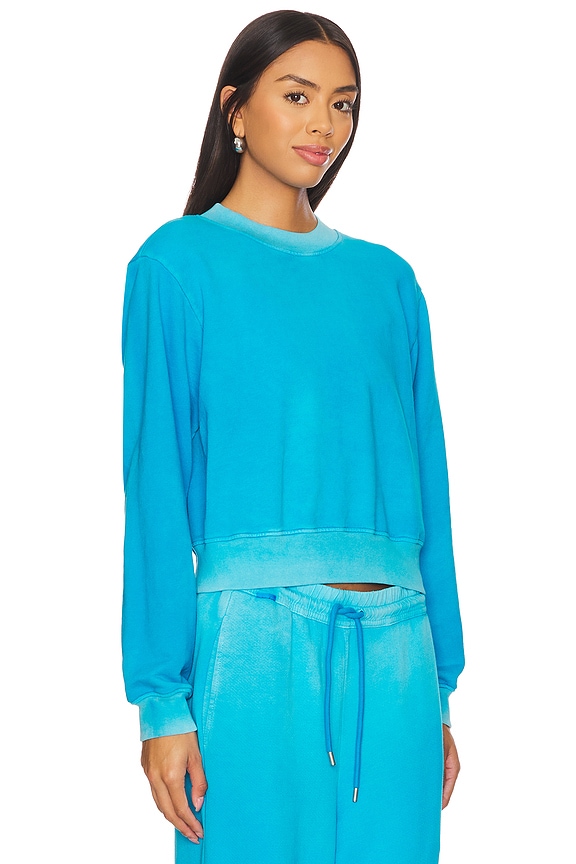view 2 of 4 Milan Crewneck in Vintage Lapis