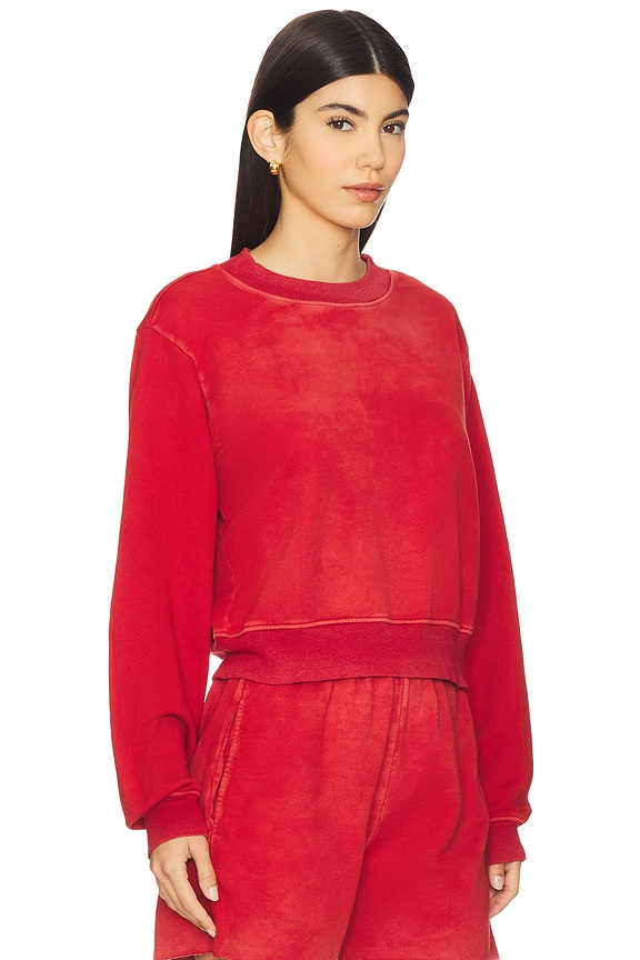 view 2 of 4 Roma Crew in Vintage Crimson