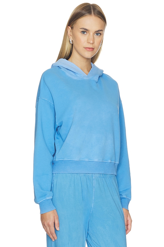 view 2 of 4 The Roma Hoodie in Vintage Azure Blue