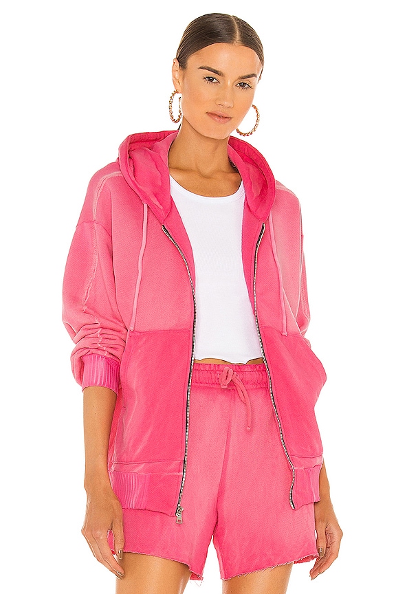 COTTON CITIZEN The Brooklyn Oversized Hoodie in Hot Pink Mix | REVOLVE