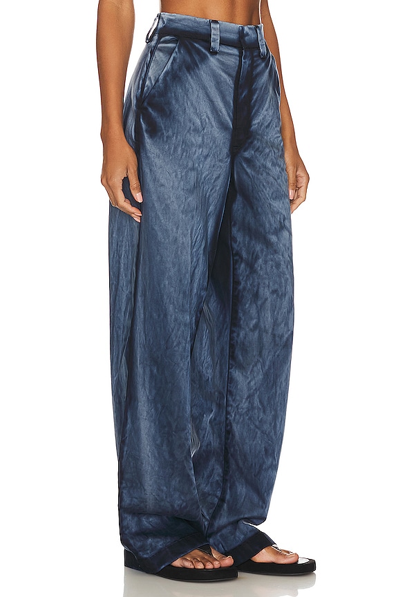 view 2 of 4 PANTALON LONDON in Navy Cast