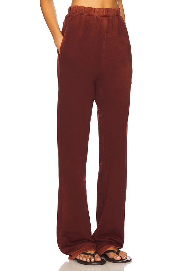 view 2 of 6 PANTALON SWEAT ROMA in Vintage Red Wine