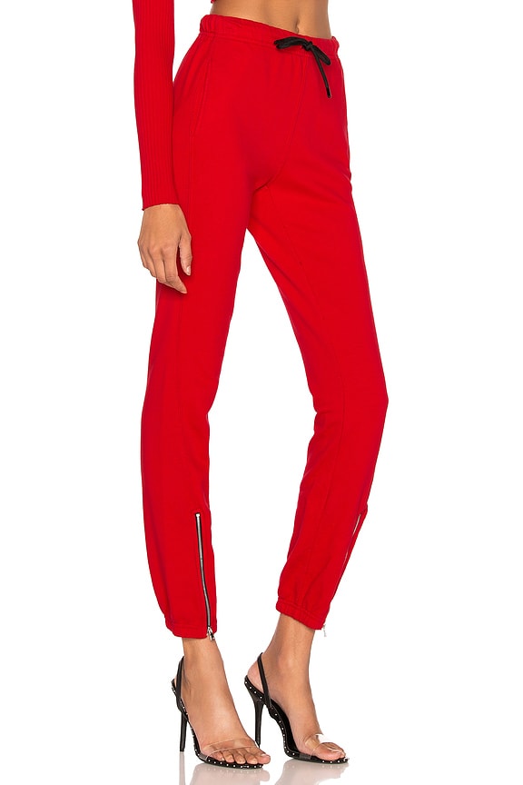 view 2 of 4 THE MILAN 스웻팬츠 in Cherry