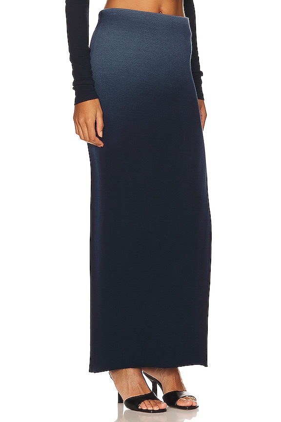 view 2 of 4 Verona Maxi Skirt in Navy Cast