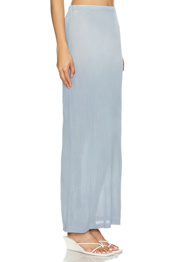 view 2 of 4 The Rio Maxi Skirt in Crystalline Cast