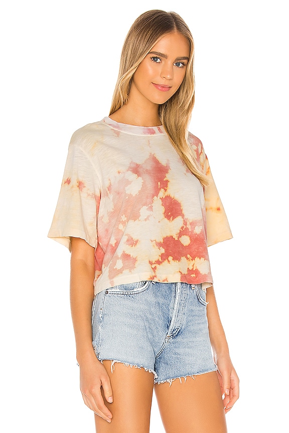view 2 of 4 Tokyo Crop Tee in Dahlia Blast