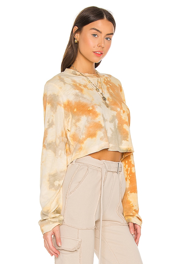 view 2 of 4 Tokyo Crop Long Sleeve in Truffle Haze
