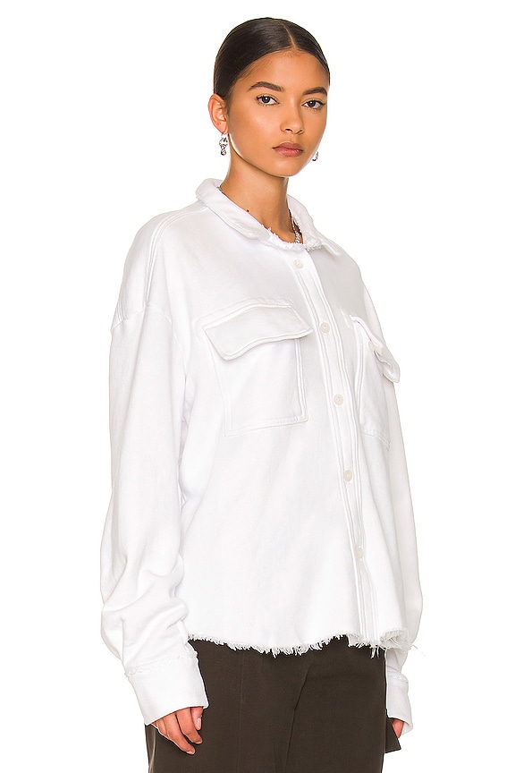 view 2 of 4 Brooklyn Button Down in White