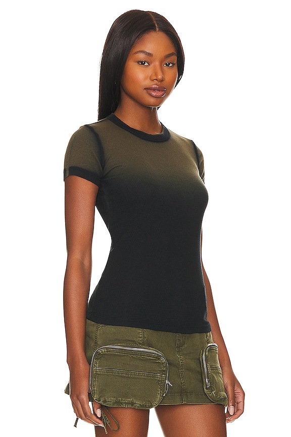view 2 of 4 Verona Tee in Carbon Cast