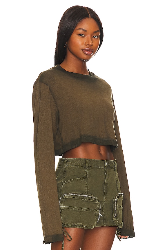 view 2 of 4 ТОП TOKYO in Burnt Green Mix