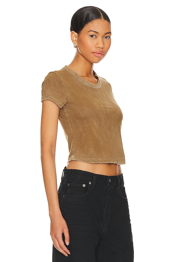 view 2 of 4 Standard Baby Tee in Vintage Camel