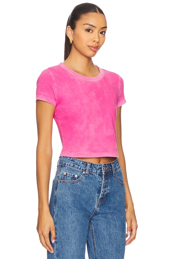 view 2 of 4 The Standard Baby Tee in Vintage Cerise