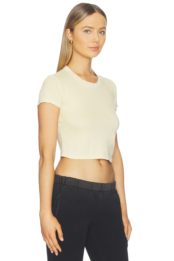 view 2 of 4 The Standard Baby Tee in Vintage Butter