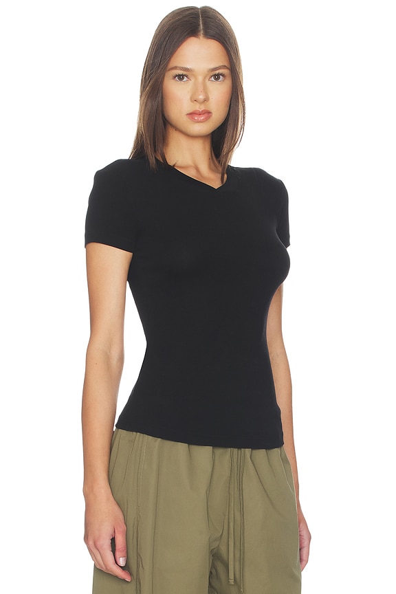 view 2 of 4 T-SHIRT V THE SEOUL in Jet Black