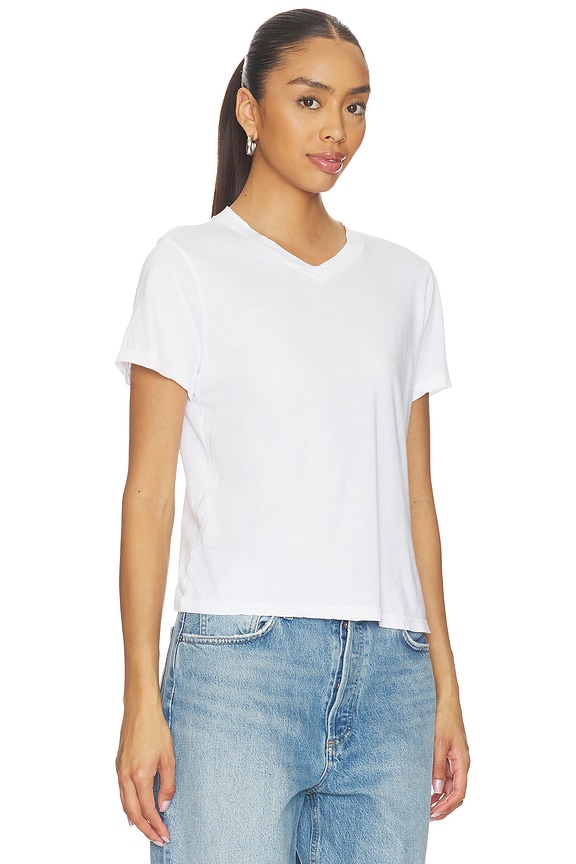 view 2 of 4 CAMISETA CUELLO PICO THE MARSEILLE in White